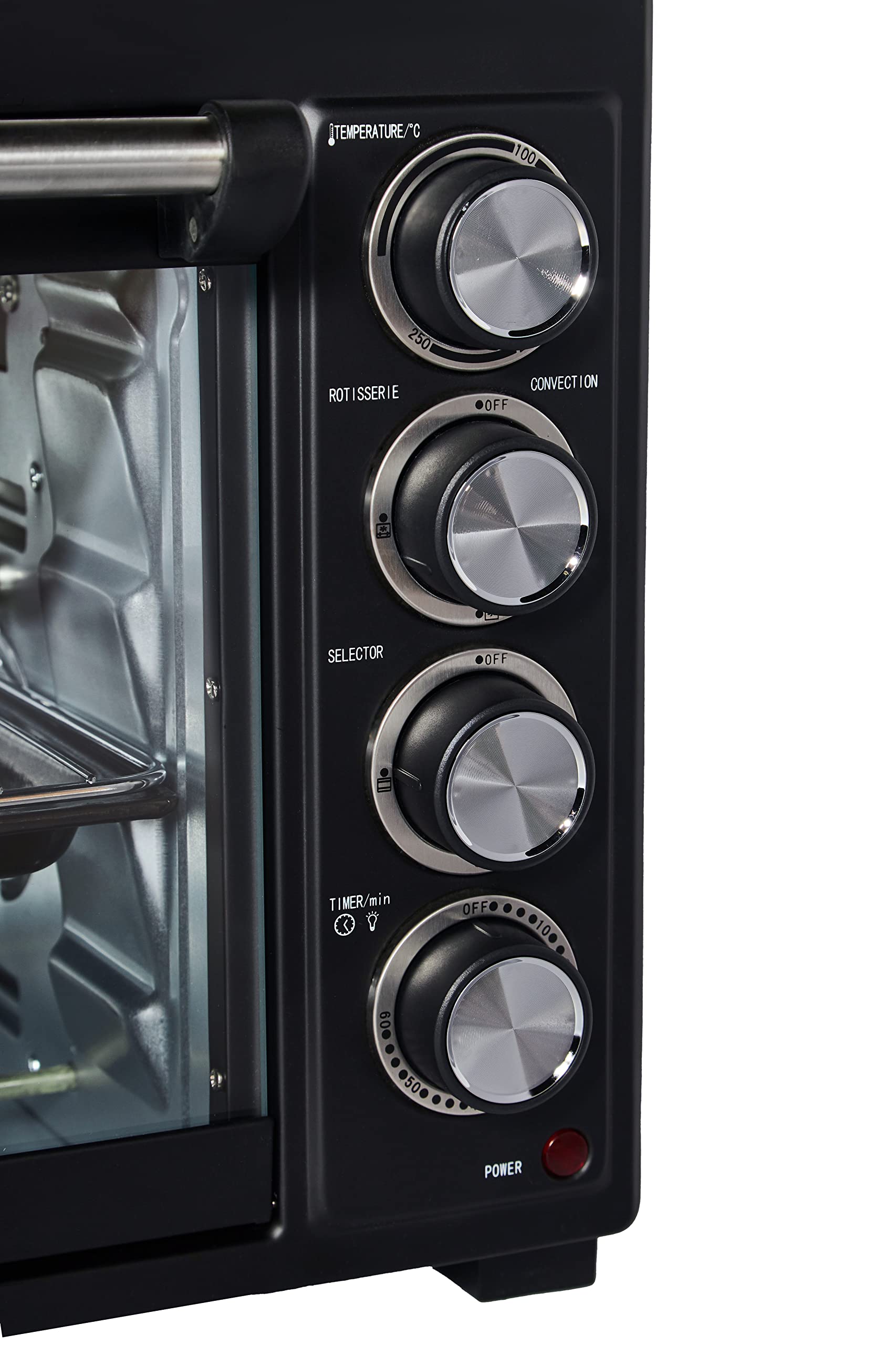 Admiral 45L Stainless Steel Electric Oven with Motorized Rotisserie, 2800W, Adjustable Temperature, 60 Minutes Timerادميرال فرن كهربائي من الستانلس ستيل بسعة 45 لتر مع شواية بمحرك بقدرة 2800 واط ودرجة حرارة قابلة للتعديل ومؤقت 60 دقيقة Admiral 45L Stainless Steel Electric Oven with Motorized Rotisserie, 2800W, Adjustable Temperature, 60 Minutes Timerادميرال فرن كهربائي من الستانلس ستيل بسعة 45 لتر مع شواية بمحرك بقدرة 2800 واط ودرجة حرارة قابلة للتعديل ومؤقت 60 دقيقة